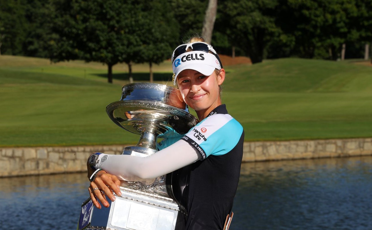 Read more about the article Nelly Korda Gets First Major, Takes Over No.1 Ranking