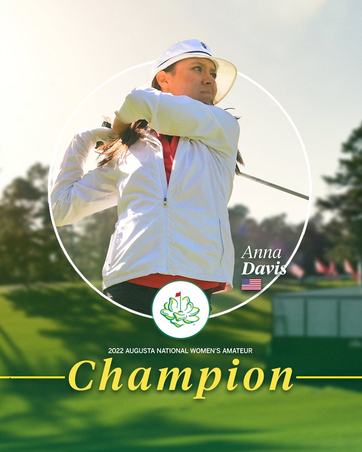 Read more about the article Anna Davis Captures Augusta National Women’s Amateur