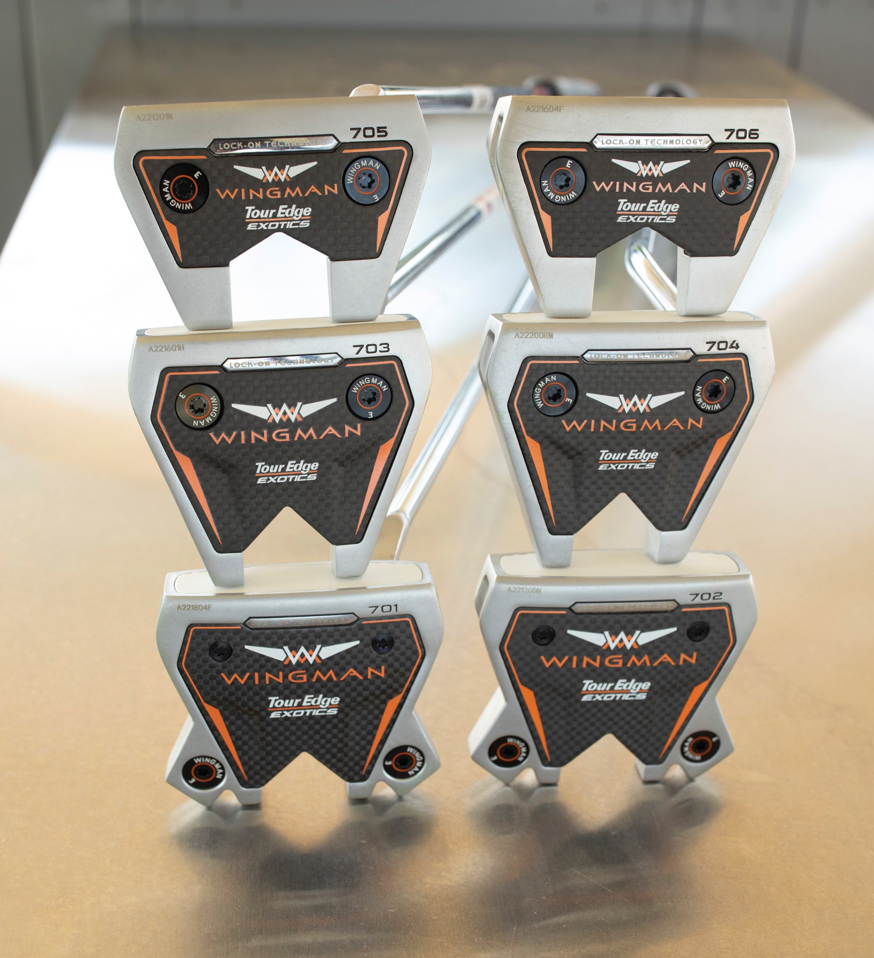 Read more about the article Tour Edge Announces the Launch of Wingman® 700 Series Putters Featuring Three New MOI-based Designs