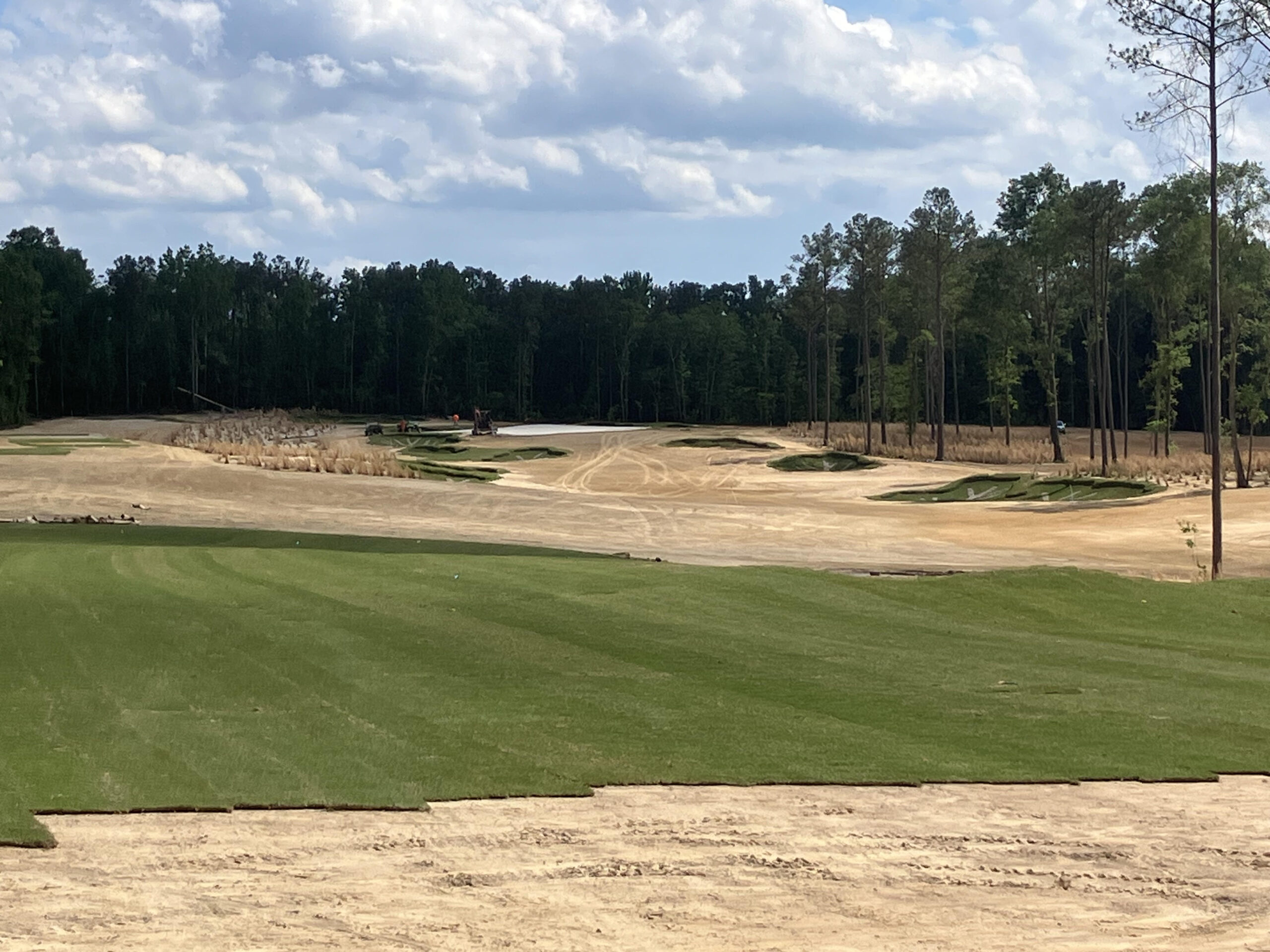 Read more about the article Broomsedge Golf Club Begins Sodding Fairways and Tees