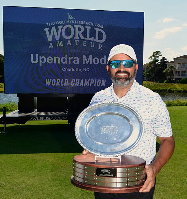 Read more about the article Upendra Modak Captures Flight Winners Playoff at PlayGolfMyrtleBeach.com World Amateur Handicap Championship 