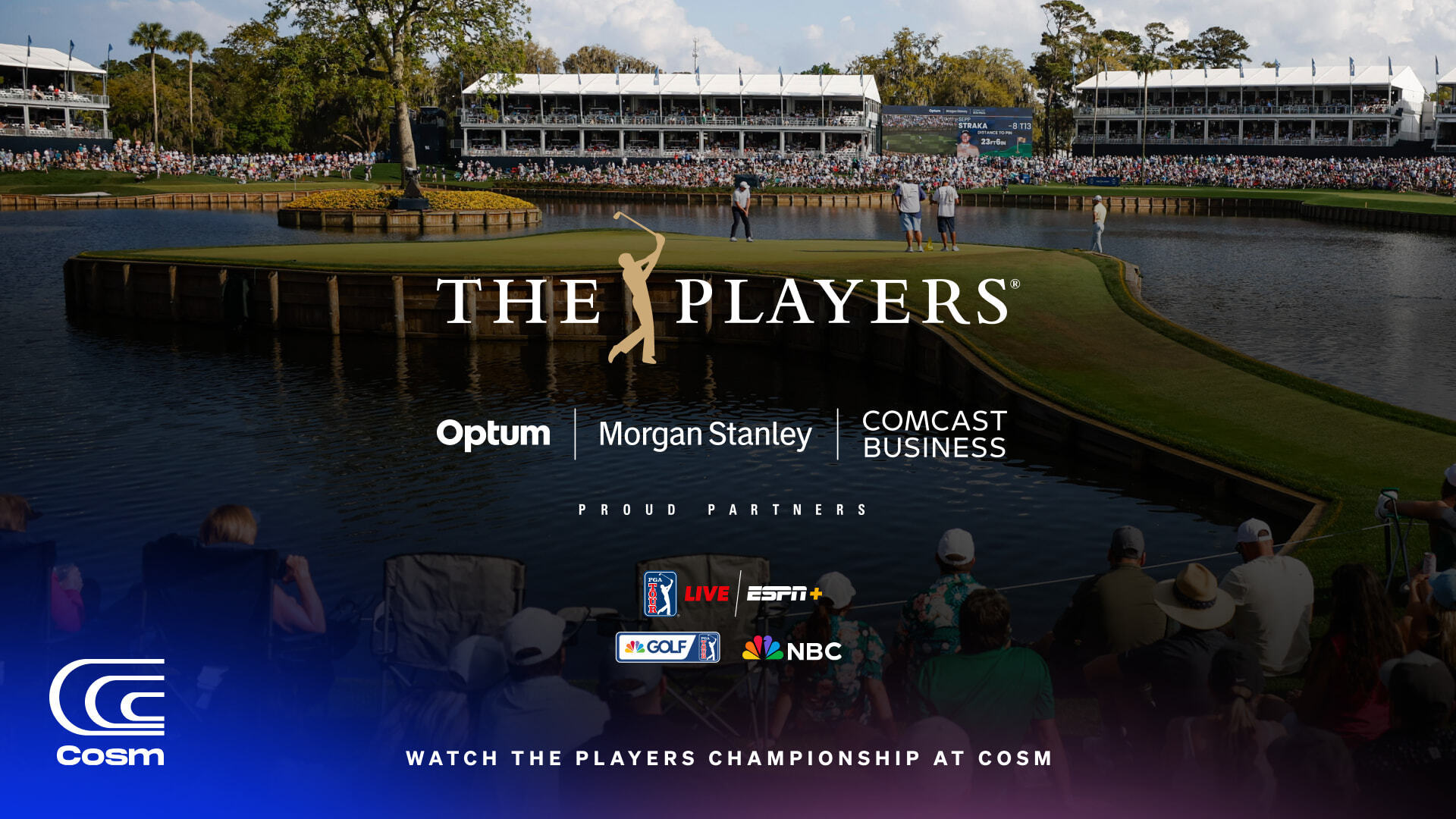 Read more about the article COSM AND PGA TOUR ANNOUNCE COLLABORATION TO DELIVER THE PLAYERS CHAMPIONSHIP IN SHARED REALITY