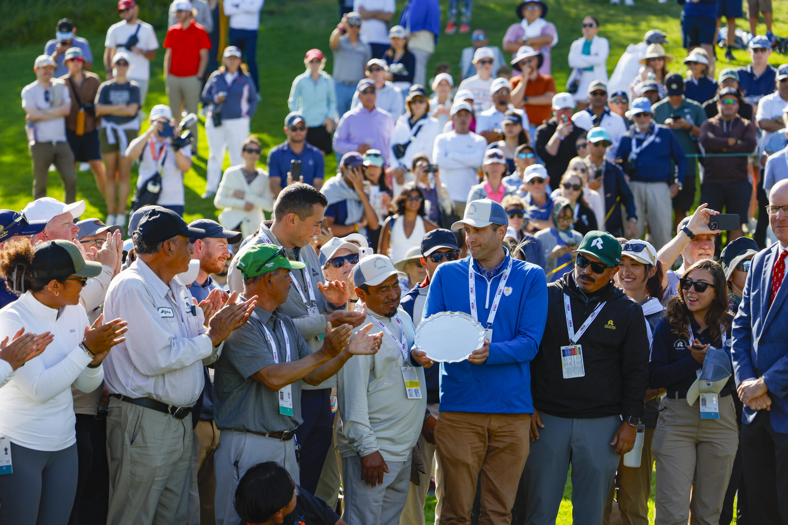Read more about the article Riviera’s Marshall Dick Receives E.J. Marshall Platter